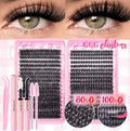 DIY Eyelash Extension Kit (666 Clusters)