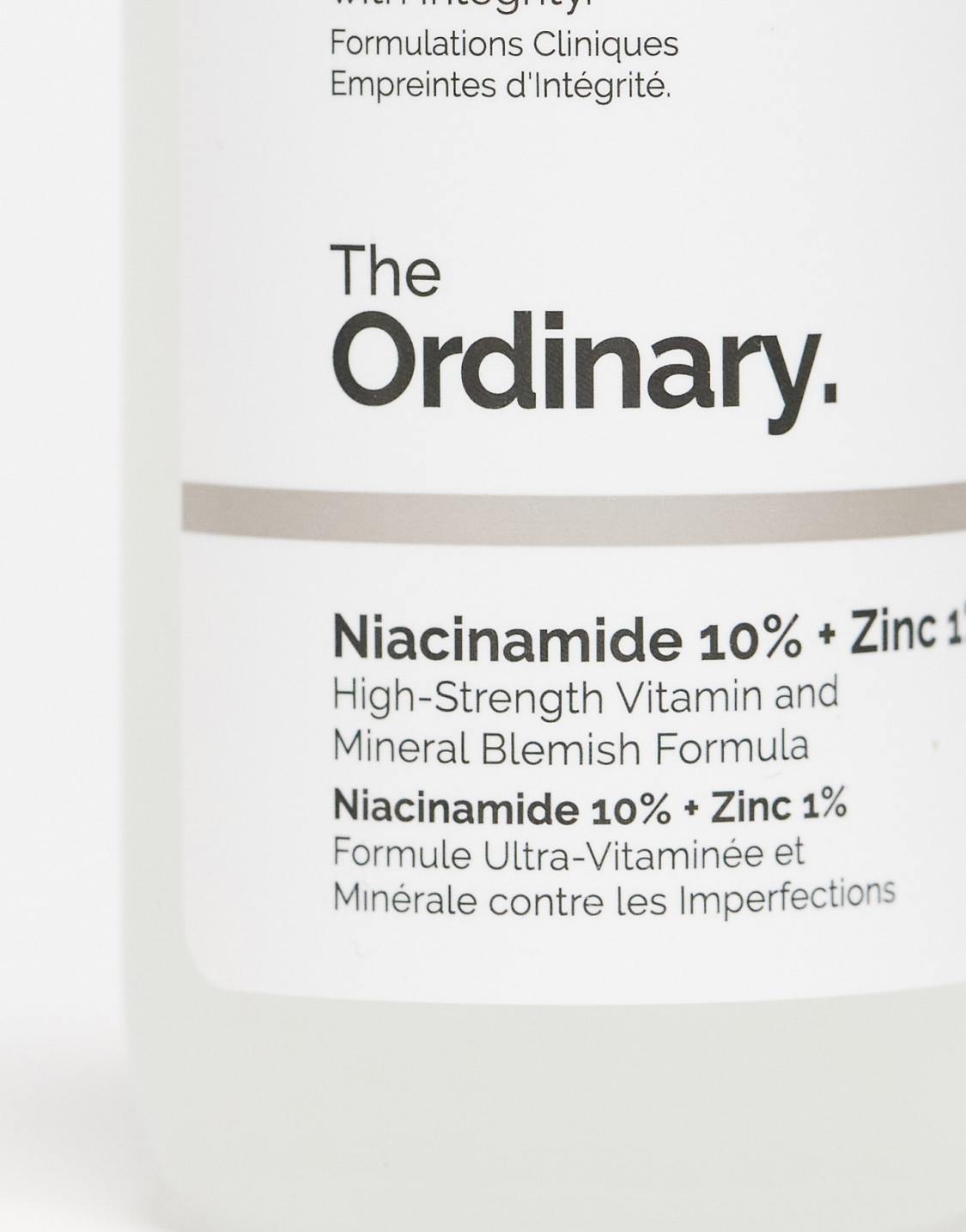 The Ordinary Niacinamide 10% + Zinc 1%| Sérum Vitamina B3 The Ordinary