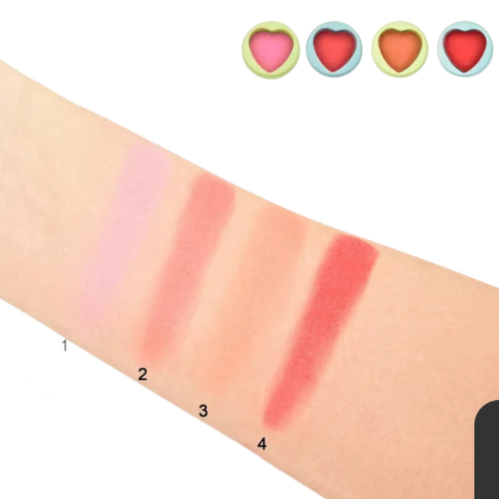 Kevin & Coco - Heart Cushion Blush (Blueberry Jam & Melon Soda)