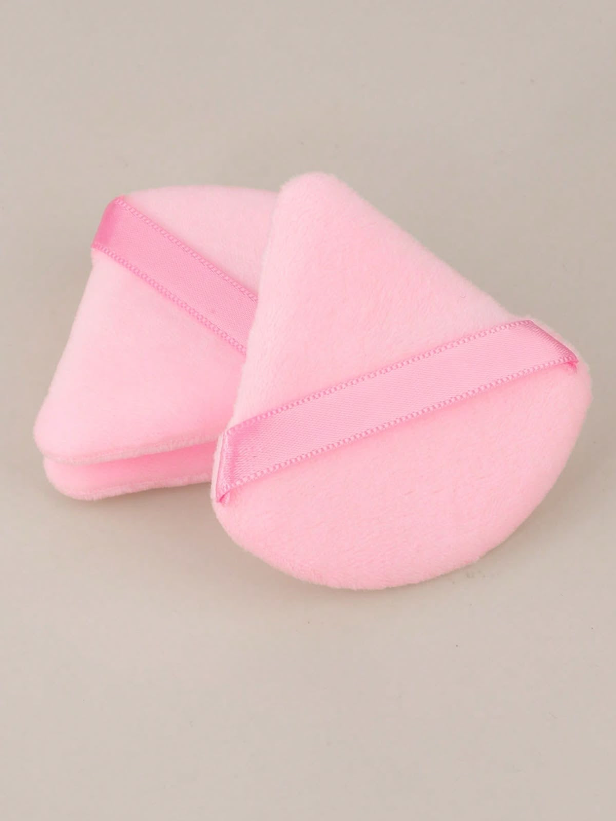 Borla triangular para maquillaje (Powder Puff).