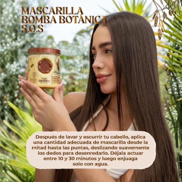 Mascarilla Bomba Botánica S.O.S 400ml