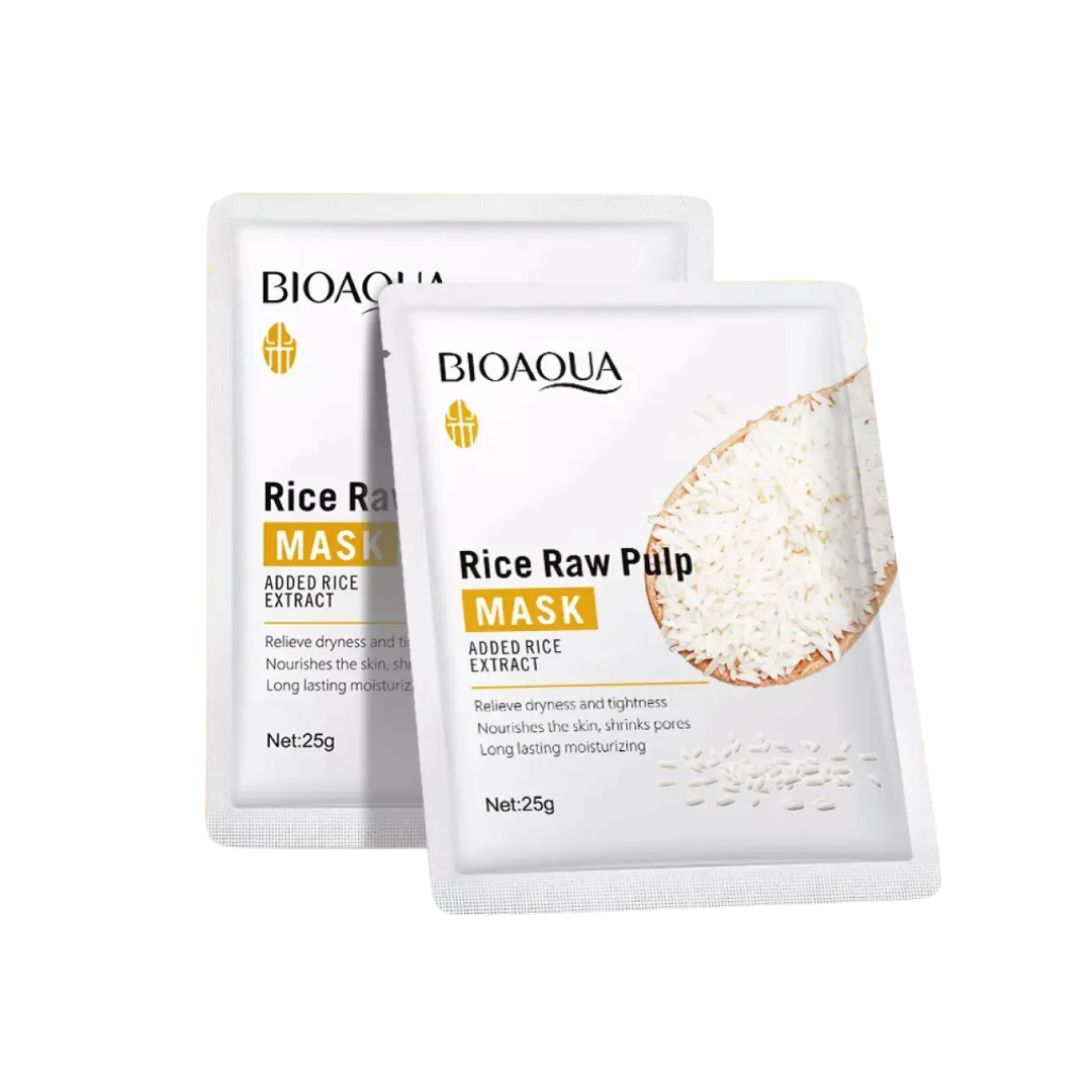 Mascarilla blanqueadora de arroz Bioaqua
